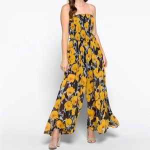 Free People Sophia Sleeveless Jumpsuit XS.